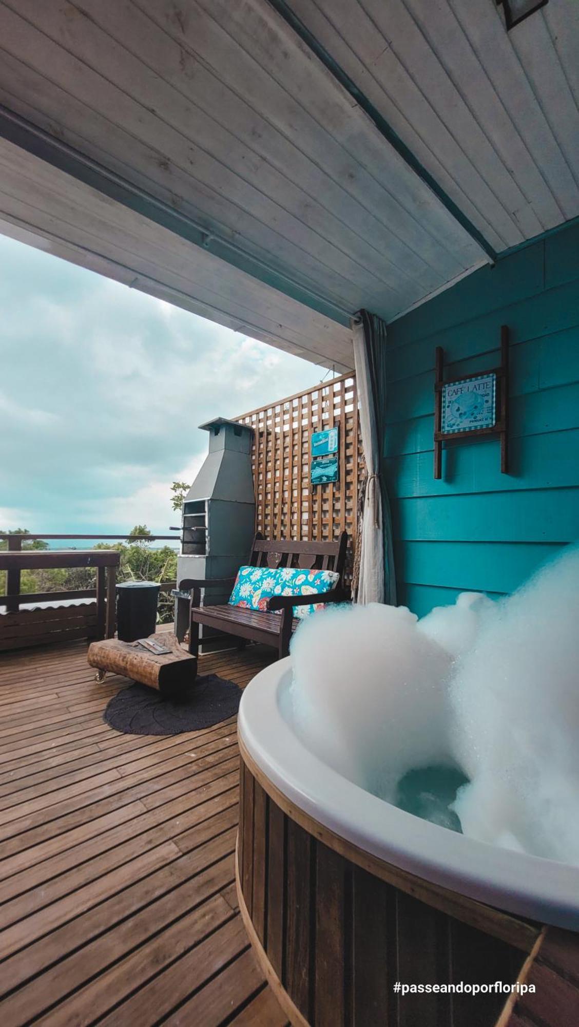 Loft Com Lago Hidro E Vista Para O Mar Florianópolis Exterior foto