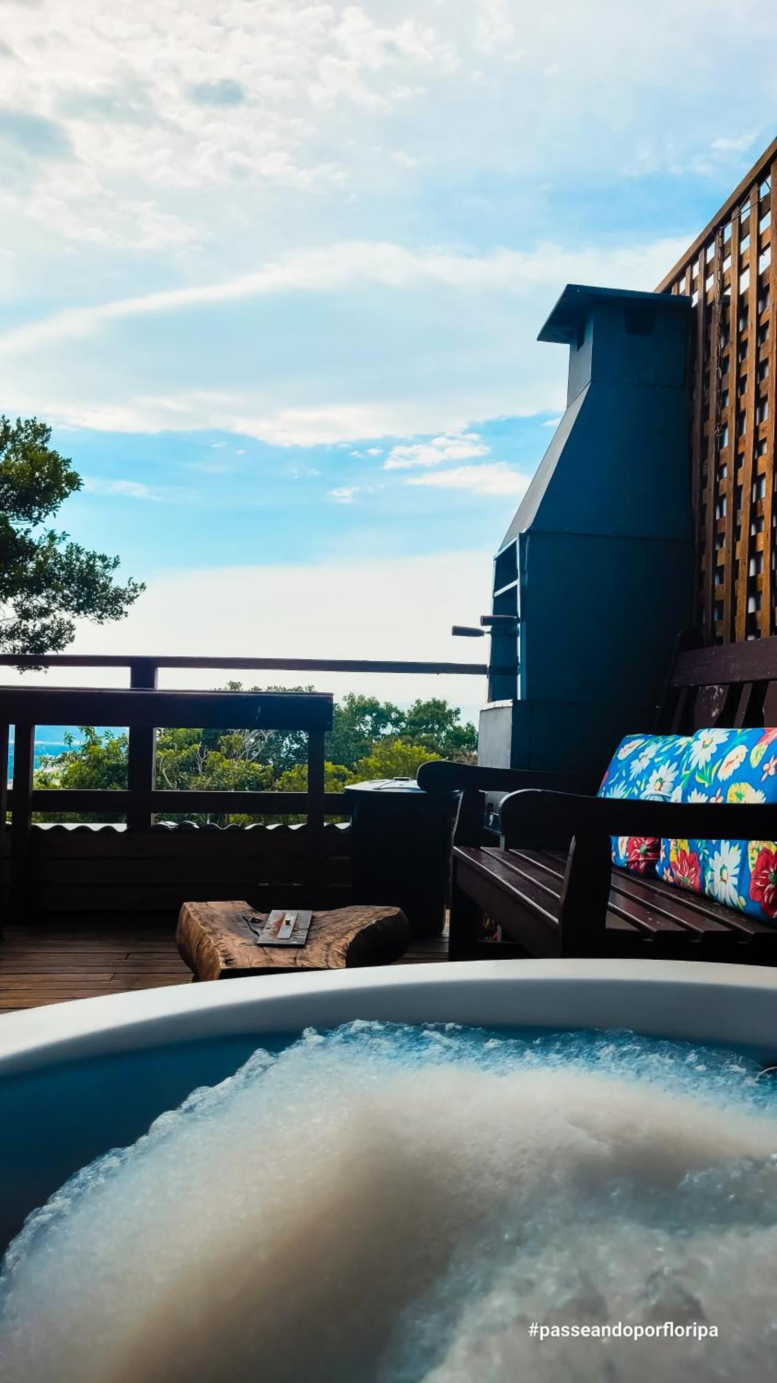 Loft Com Lago Hidro E Vista Para O Mar Florianópolis Exterior foto